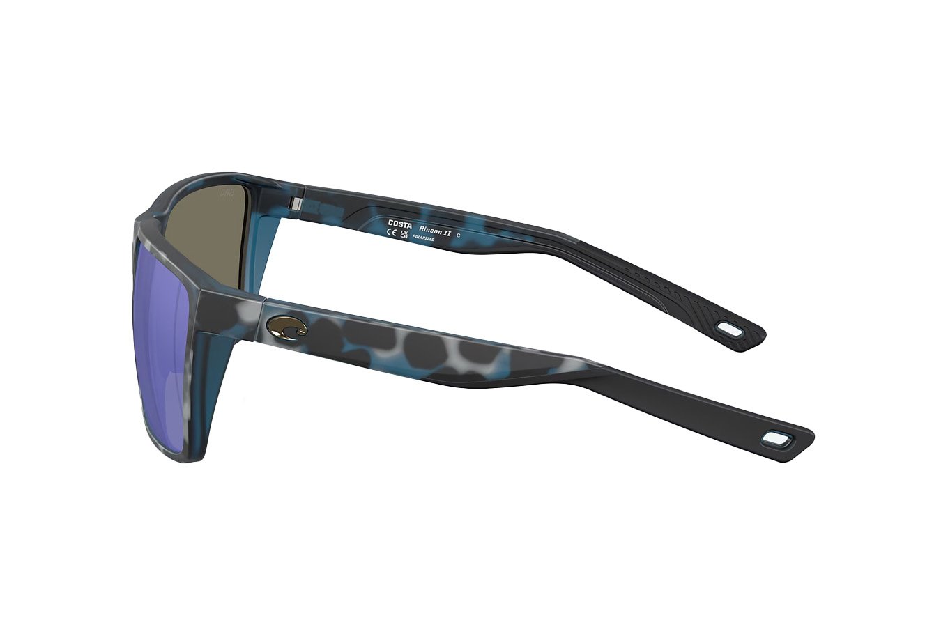 Costa Del Mar Rincon II Deep Water Camo Frame with Blue Mirror Lenses